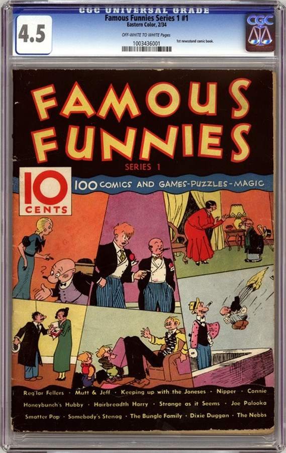 Cover image: Famous Funnies (Eastern Color, 1930s)