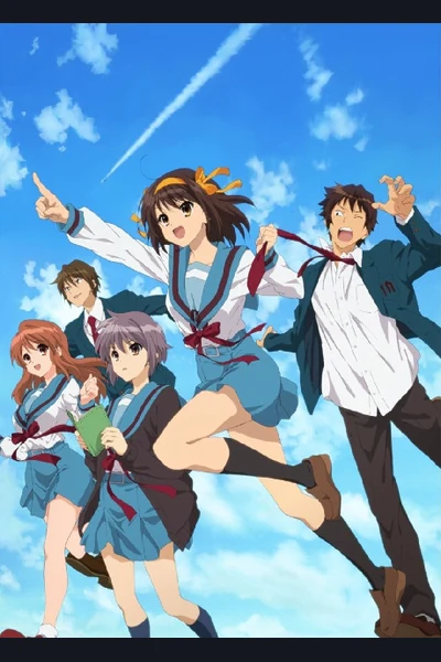 The Melancholy of Haruhi Suzumiya cover