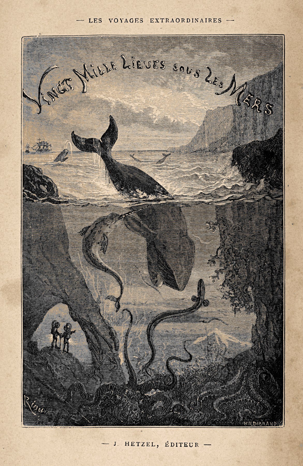 Twenty Thousand Leagues Under the Seas cover or key art