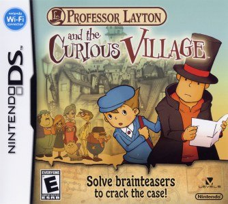 Professor Layton and the Curious Village cover or key art