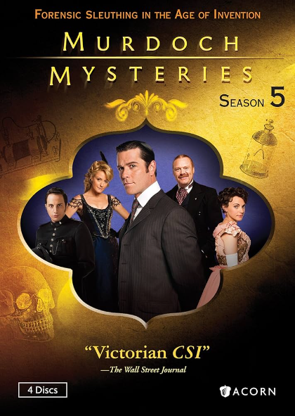 Murdoch Mysteries cover or key art
