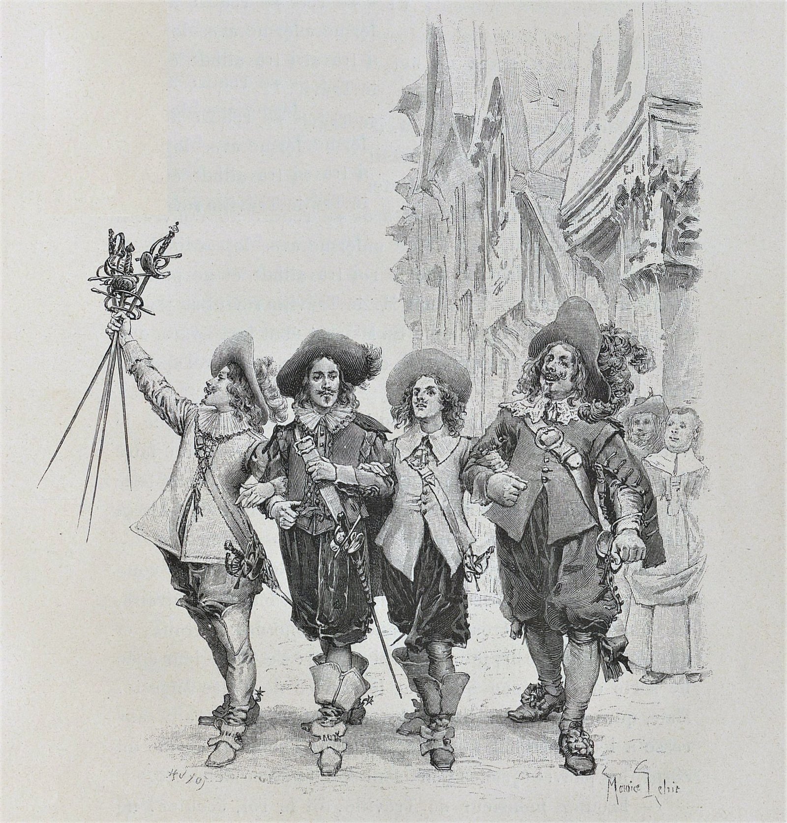 The Three Musketeers cover or key art