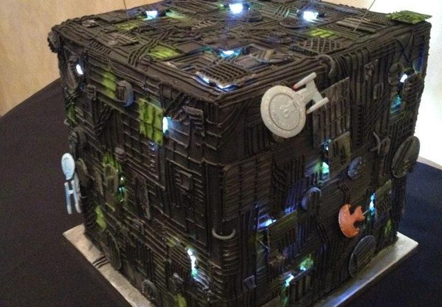 Borg wedding cake.