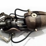 Portal gun, steampunked. Portal gun, steampunked.