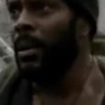 Tyreese hunting zombies in the Walking Dead. Tyreese hunting zombies in the Walking Dead.