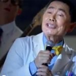 Santa? No! Singing Sulu. Santa? No! Singing Sulu.