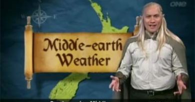 And the weather in Elvish is... Gandalf-created storms?