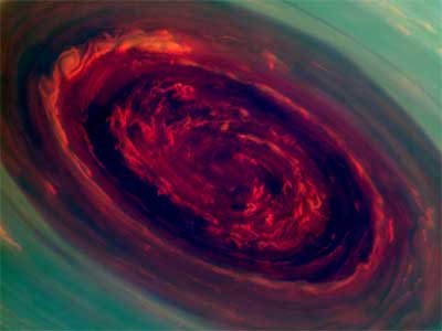 Hurricanes of Saturn.