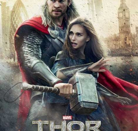 Thor: The Dark World... putting the smack into London.