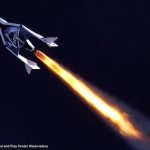 SpaceShipTwo creeps closer to the big dark. SpaceShipTwo creeps closer to the big dark.
