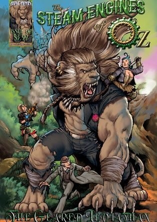 The Geared Leviathan (Steam Engines of Oz volume 2) (by Sean Patrick O’Reilly & Erik Hendrix) Graphic Novel-review.