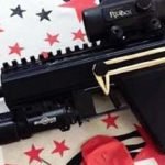 3D printed poison dart pistol. 3D printed poison dart pistol.