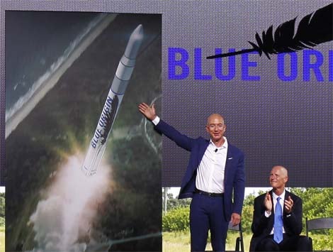 Beyond books: Jeff Bezos invests millions in new spacecraft factory.