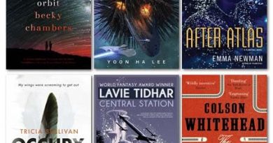 Arthur C. Clarke Award (the 31st shortlist) for science fiction literature announced.