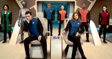 The Orville (new scifi comedy TV: Galaxyquest-style).