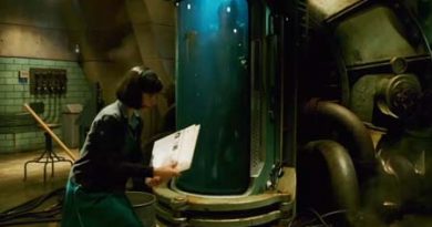 The Shape of Water (Guillermo del Toro's new scifi flick).