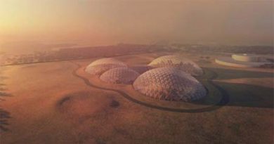 Mars gets a full simulated domed city.