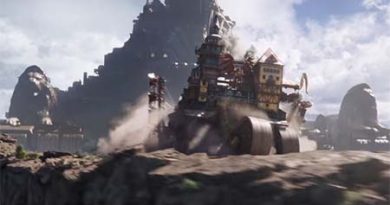 Mortal Engines (first trailer for the new Peter Jackson film).