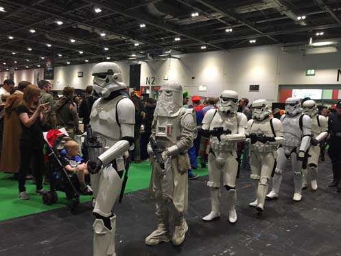 Stormtroopers at Comic-con London.