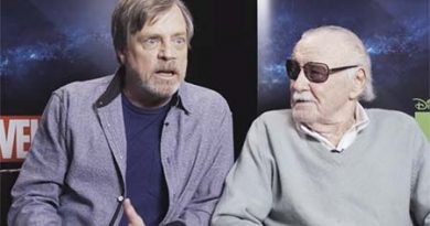 Stan Lee and Mark Hamill: interviewed together (video interview).