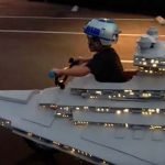 Star Wars: Star Destroyer Halloween costume wins – just wins. Star Wars: Star Destroyer Halloween costume wins – just wins.