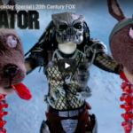 The Predator versus Santa. The Predator versus Santa.