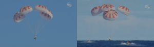 Want to see a Dragon splash down?