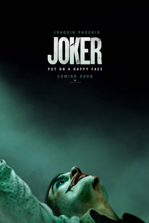 Joker: Put on your happy face! (film poster).