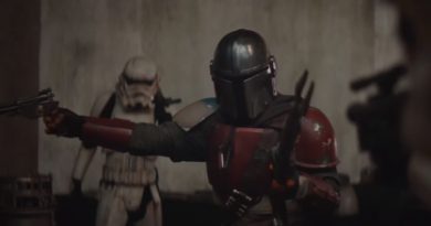 The Mandalorian (live action Star Wars TV series: new trailer).