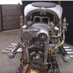 Steampunk hot rod: burns all competition! Steampunk hot rod: burns all competition!