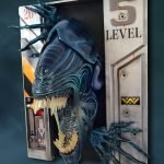 Alien Queen wall sculpture (merch news). Alien Queen wall sculpture (merch news).