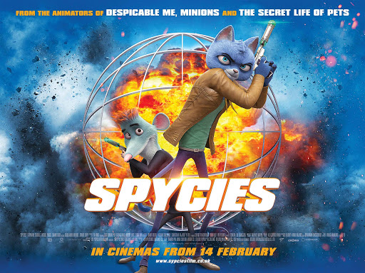 Spycies (animated spy-fy movie, review by Mark Kermode).