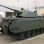 The Tesla of AI robot tanks (science news). The Tesla of AI robot tanks (science news).