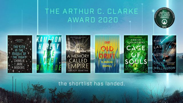 Arthur C. Clarke Award winner for 2020 announced (award news).
