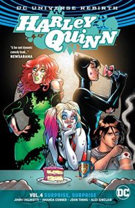 Harley Quinn Vol. 4: Surprise, Surprise by Jimmy Palmiotti, Amanda Conner, John Timms and Alex Sinclair (graphic novel review)