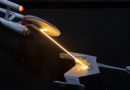 Building a Star Fleet punch-up diorama from Star Trek (model DIY video).