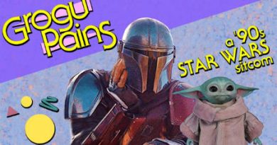 Grogu Pains (silly trailer for a 1990s comedy show version of the Mandalorian).