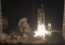 Orion is launched to the Moon by NASA's Artemis I Mega Rocket (science news).