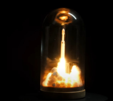 SpaceX rocket launch in a jar? How to make your own (video tutorial).