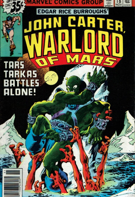 John Carter, Warlord of Mars: the Marvel comic-book series (retrospective).