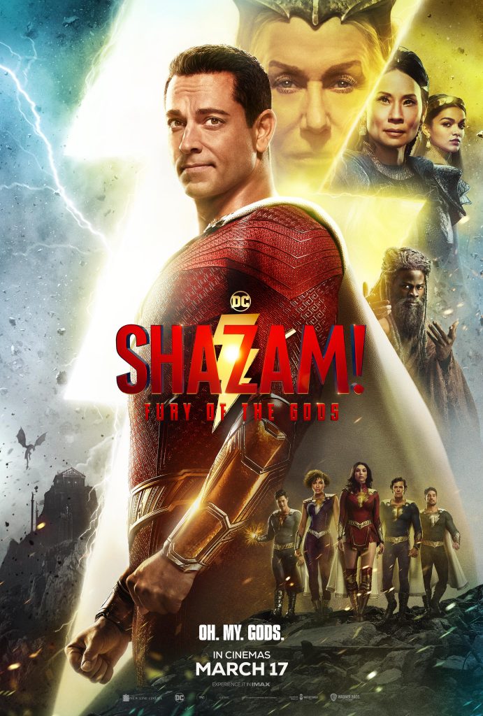 Shazam! Fury of the Gods (new trailer: DC superhero film).