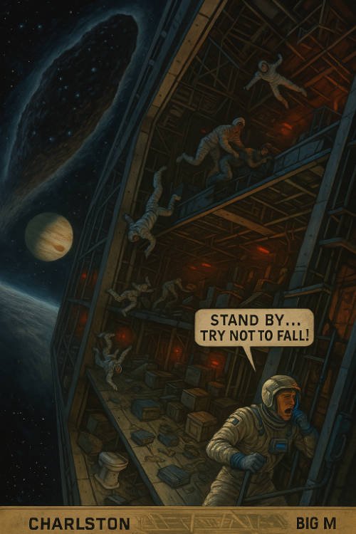 No Step Climb: a short story by GF Willmetts.